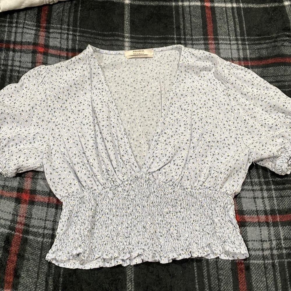 Pull&bear floral top